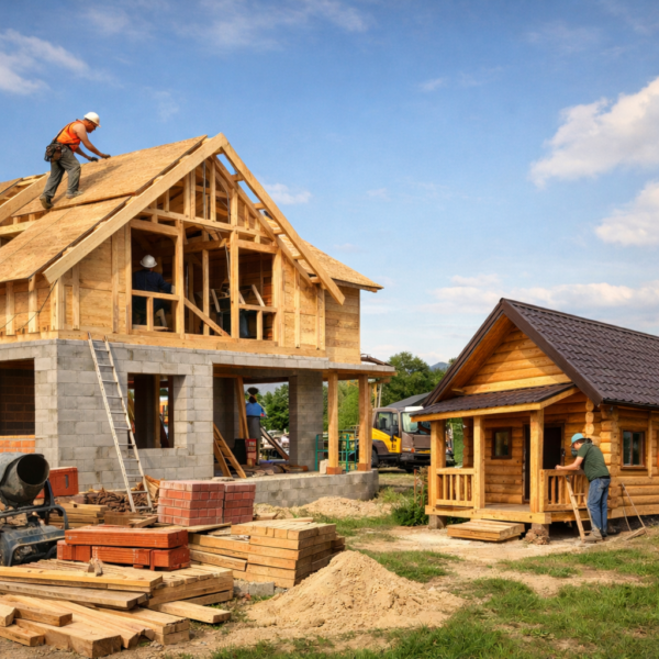 Строительство индивидуальных домов и строений